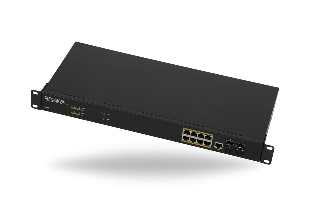 NS-8B L3 Gigabit PoE++ Network Switch | PoEWit Live
