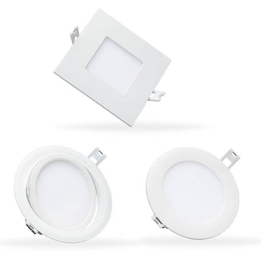 [RX-1] RX-1 Fixed White Recessed LED Light (3" / 4" / 6")